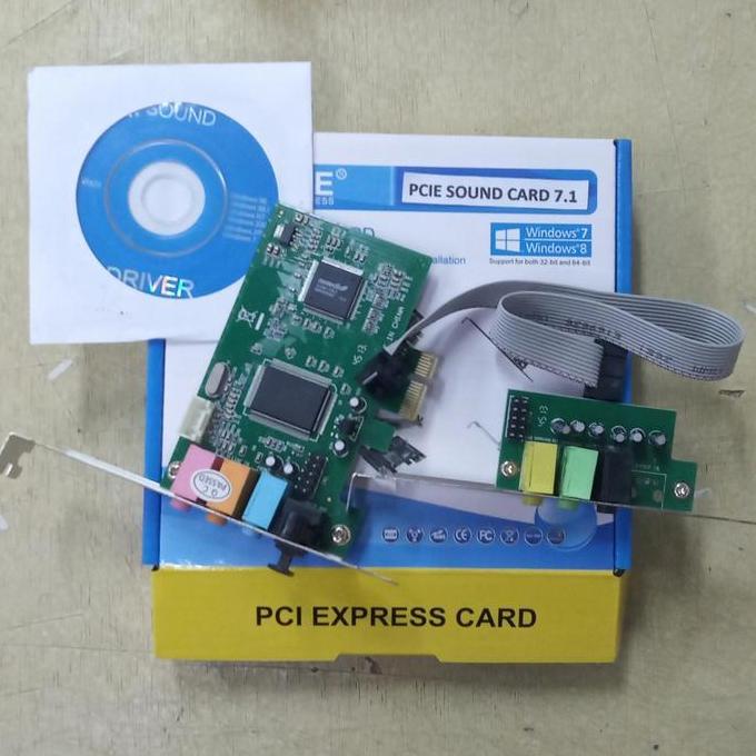 Sound Card 7.1 PCI Express Card