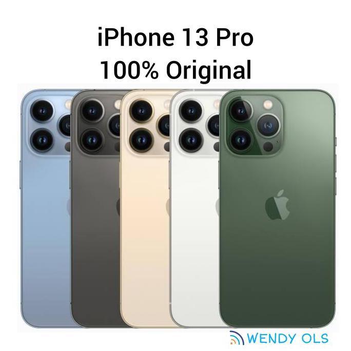 Terlaris Apple Iphone 13 Pro 5G 128 Gb / 256 Gb / 512 Gb / 1Tb Blue Gold Green Graphite Silver Origi