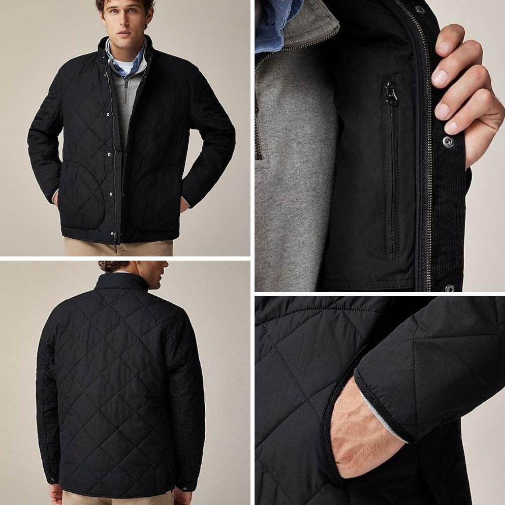 Jacket J.Crew Sussex Quilted Jacket With PrimaLoft Jackets