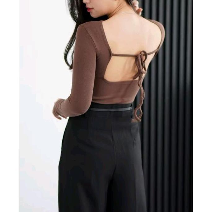 Karakiri - Elie backless top | backless top