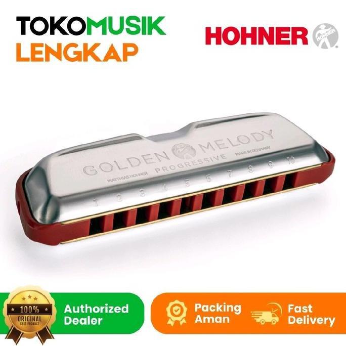 Golden Melody Harmonica Harmonika Hohner Golden Melody Made in Germany EIG