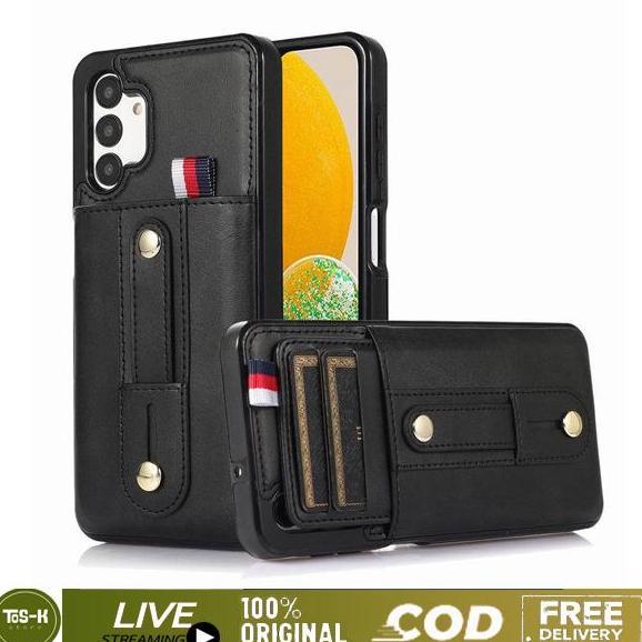 Casing Hp untuk Samsung A73 A72 A71 A53 A52 A52S A51 A33 A32 Back Case PU Leather Wallet Card Holder