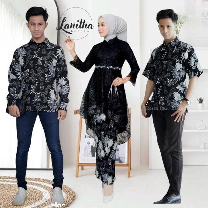 Couple Batik Pasangan Couple Kebaya Tunangan Kebaya Tunik Lesty Payet Kebaya Wisuda Kebaya Modern Ba