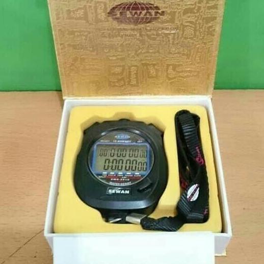 Stopwatch Stop Watch 10 Memori Digital Sewan - 10 Memory Original