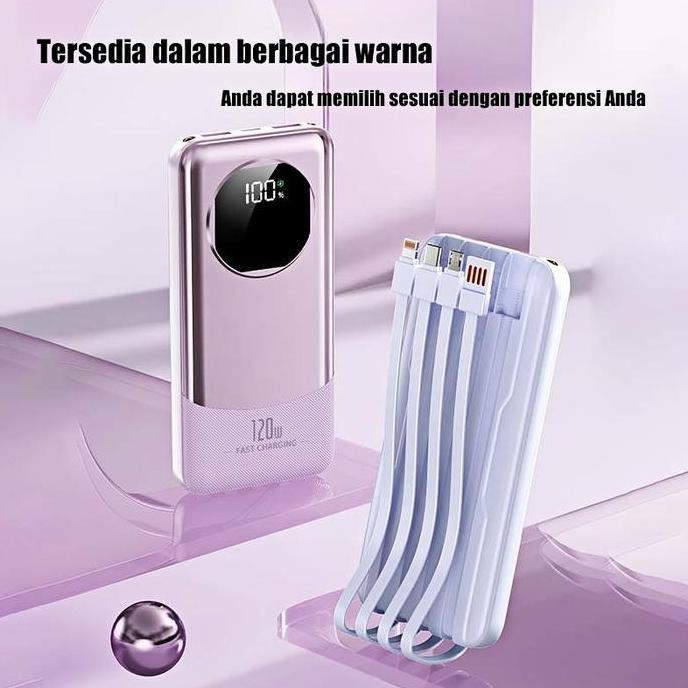 Ugreeu 120W Power Bank Awet Tahan Lamar Power Bank Robot 50000 Mah Asli Ori Robot Power Bank Fast Ch
