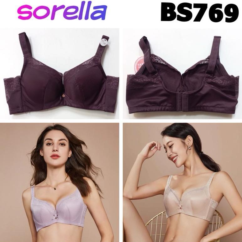 BS769 sorella push up bra body contour cup full 34B 36B