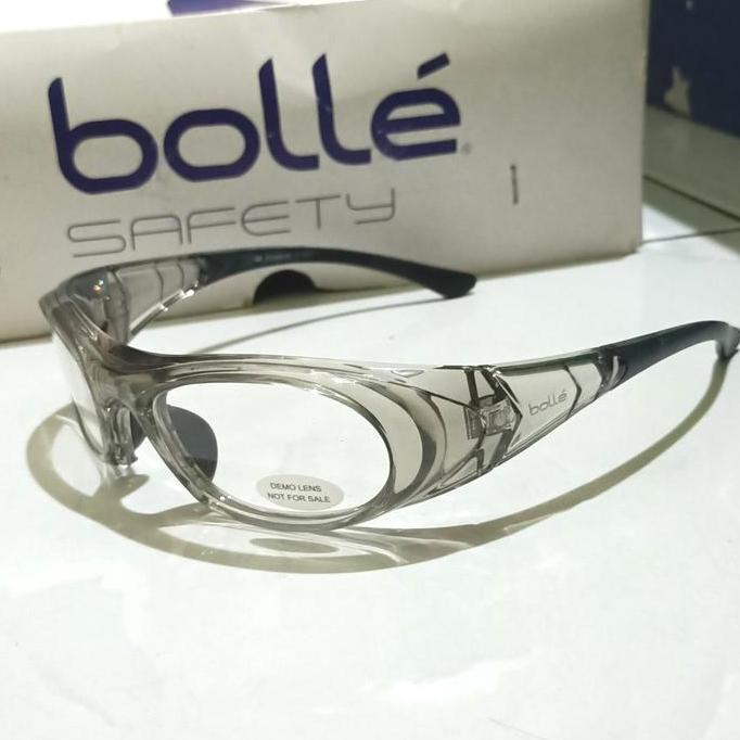 Kaca mata safety BOLLE original + lensa progresif photocromic (indent) Promo Premium