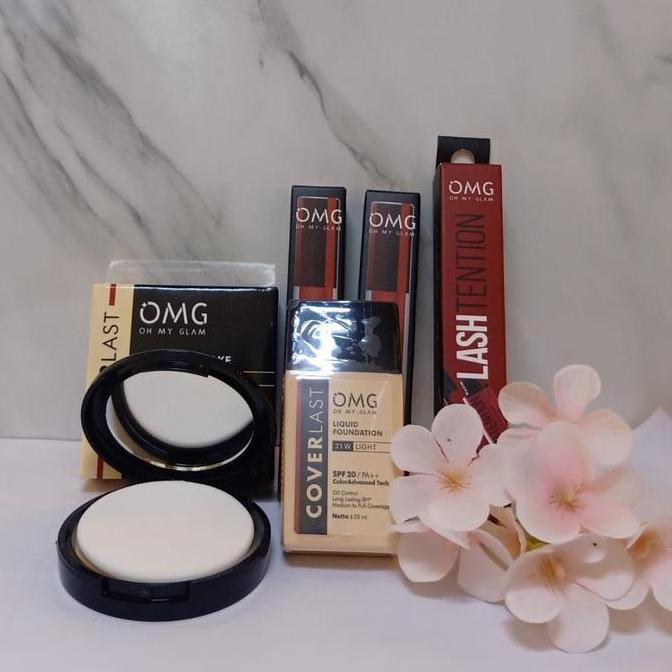BEST PAKET MAKE UP LENGKAP OMG /PAKET HANTARAN OMG FOUNDATION LIQUID