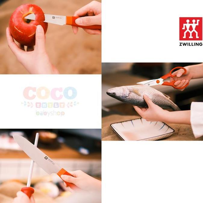 ZWILLING Now S knife set 7-piece household kitchen stainless steel kitchen knife slicing knife set T