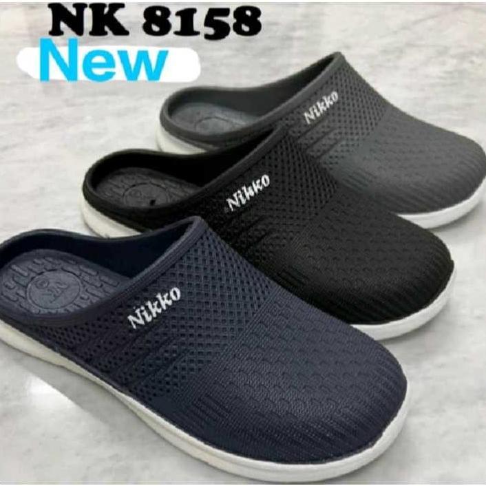 Sandal Sepatu Karet Model Selop Bakpao Baim Lentur Diskon