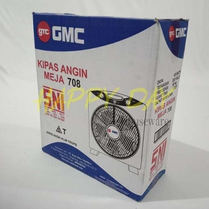 Kipas Angin Meja Trisonic T-1208 Box Fan 12 Inch Kipas Angin Kotak 12"