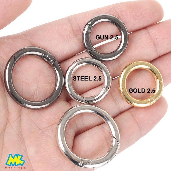 GROSIR Carabiner Bulat 25 MM