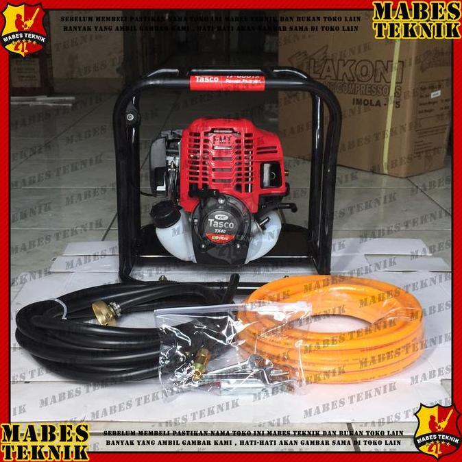 TASCO TF 600 TX / TF600TX - 4 TAK - MESIN STEAM PORTABLE POWER SPRAYER