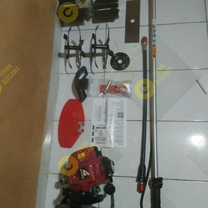 MESIN POTONG RUMPUT MULTIFUNGSI 4 TAK MOLLAR MESIN HONDA GX35