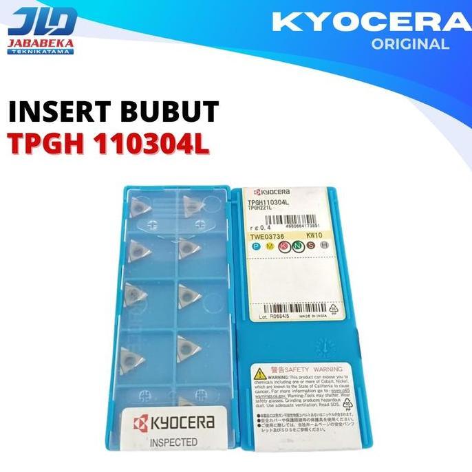 Grosir Insert Bubut Tpgh 110304L Kyocera Insert Bubut Tpgh 110304L Kyocera