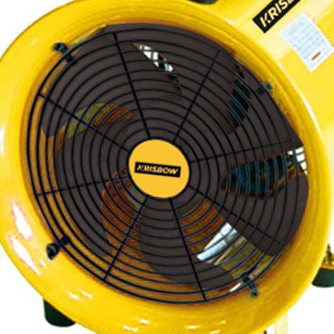 Krisbow 12 Inci Blower Ventilator Industrial - Kuning