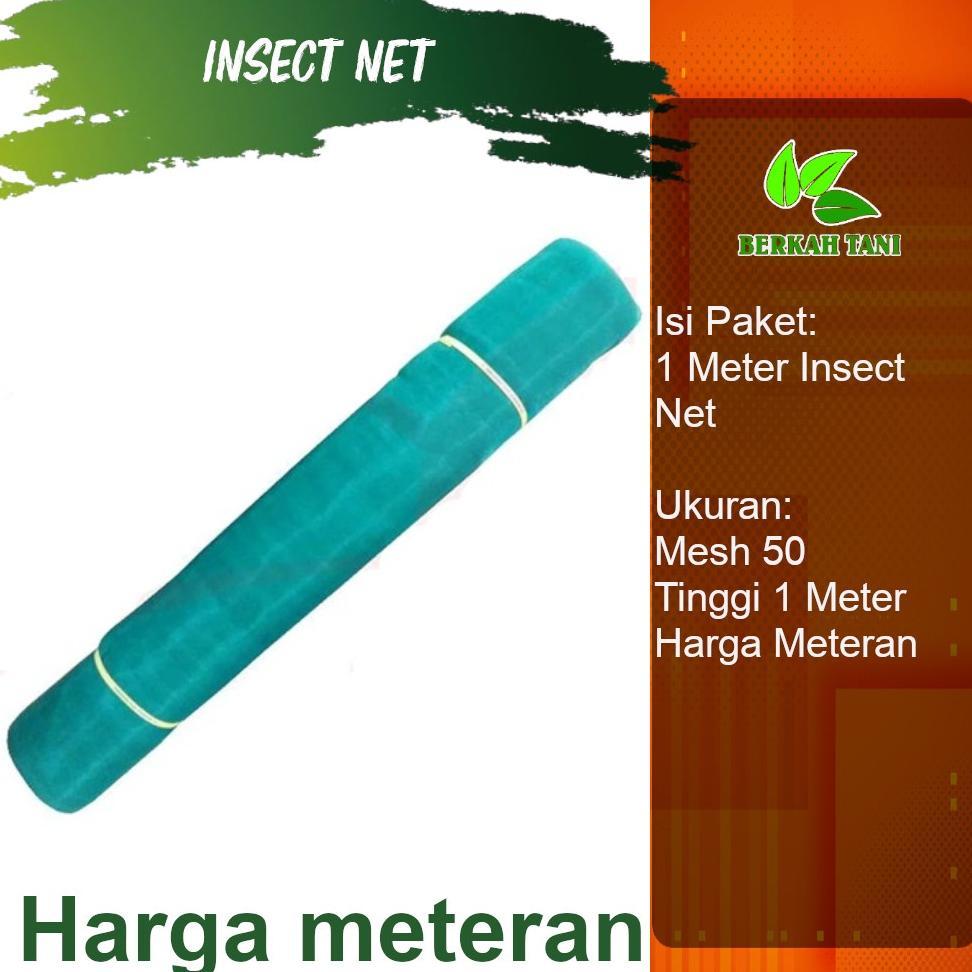 Bisa Cod Insect Net Insek Net Jaring Serangga Hijau Mesh 50 ><