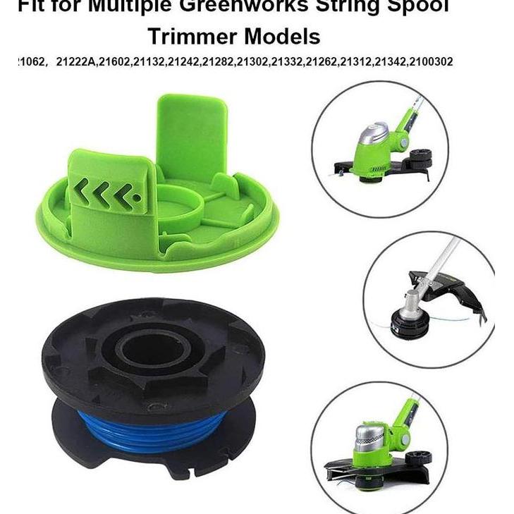 Greenworks Senar Potong Rumput Cordless 24V Grass Trimmer Mesin 24 V