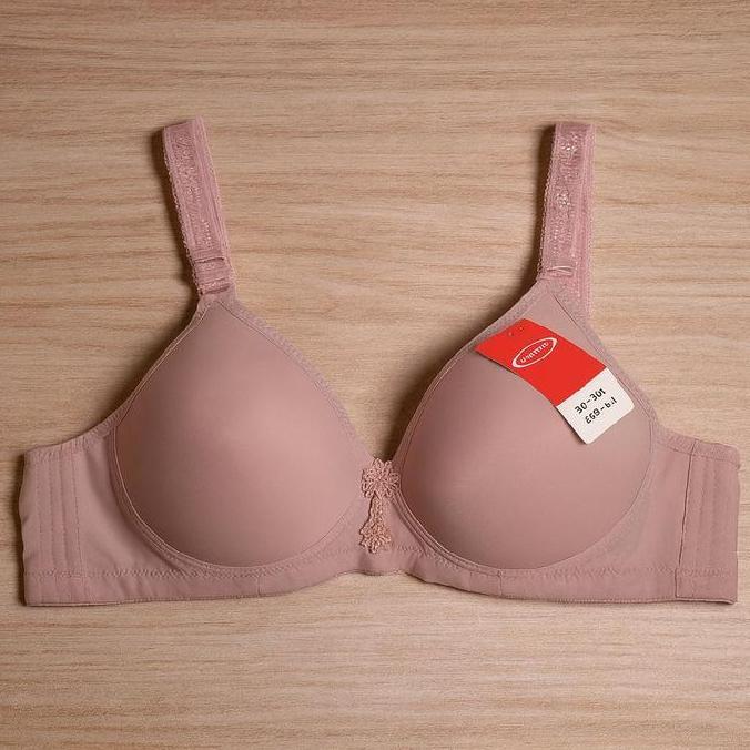 Murah Bra Busa Sedang Tanpa Kawat Cup B Kait 3 Bh  Wanita Remaja dan Dewasa Nyaman Dipakai Sehari-ha