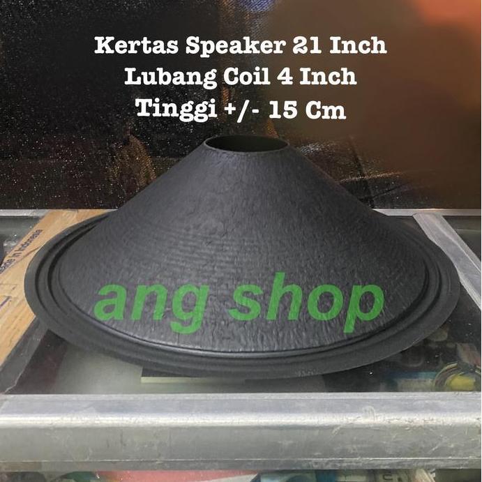 TERMURAH - Kertas Speaker 21 Inch Coil 4 Inch Impor Daun Spiker Mic 21 In Inci