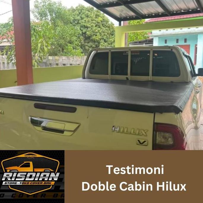 Cover bak Terpal Penutup Bak Toyota Hilux Double Cabin Car