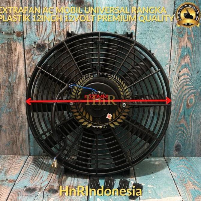 Extra Fan 12 Inchi extrafan 12 inci 12V AC Mobil Kipas Baco