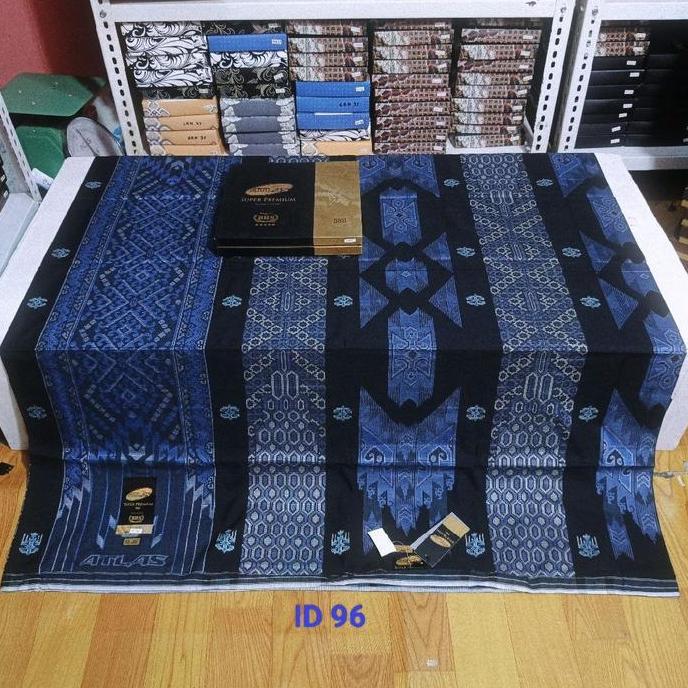 Terjangkau Sarung Atlas Super Premium 980 Gold Hitam Original