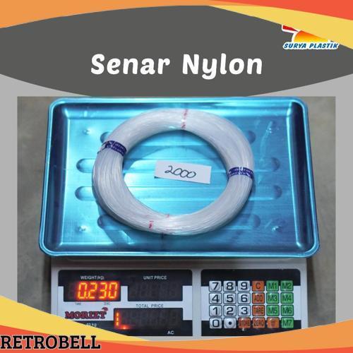 Termurah Senar Cap Ikan Kakap  Ukuran 2000 (100)  Per Roll /Tali Senar Pancing / Senar Layangan