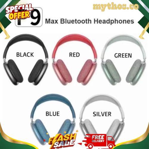 New P9 Headset Bluetooth P9 Macaron Headset Classy Headset Wireless