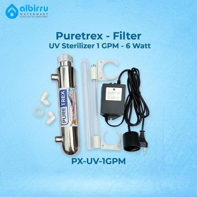 Puretrex Filter - Ultraviolet (Uv) 1 Gpm Hemat