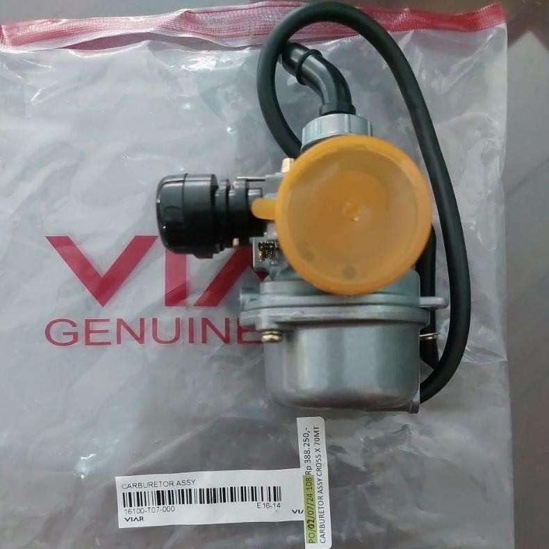 Karburator Carburator Assy Trail Mini Cross X 70cc ORIGINAL VIAR