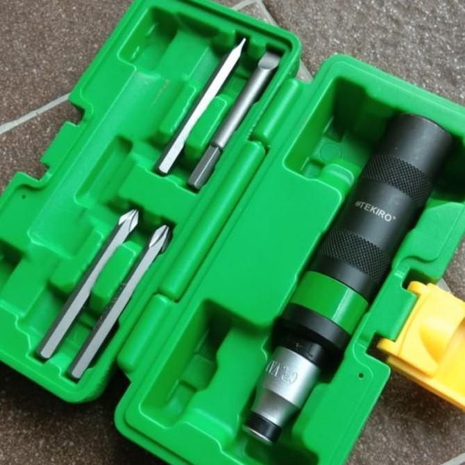 Tekiro Obeng Set Ketok Set 5 Pcs - Obeng Ketok Tekiro Set 5Pcs