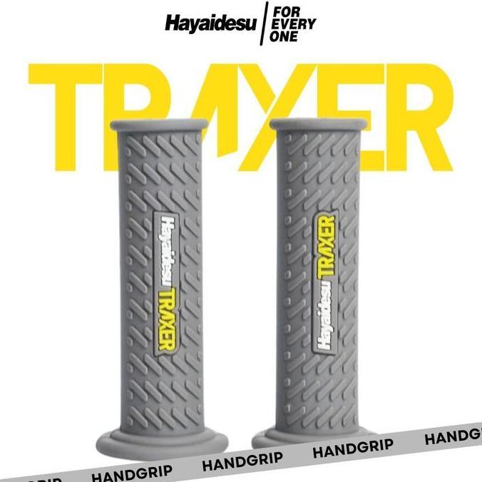 Hand Grip Stang Motor Trail & Supermoto Traxer Hayaidesu (Kanan & Kiri)