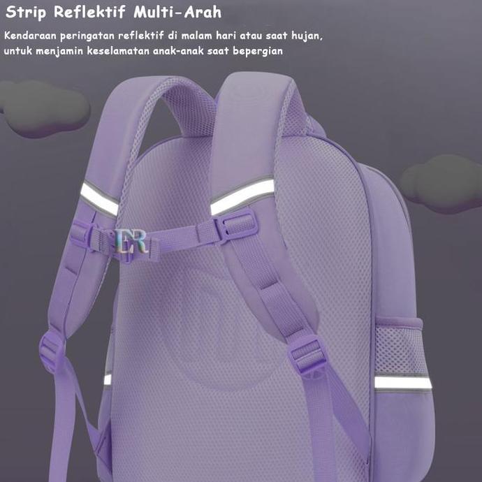 Lnr Shop Tas Sekolah Ransel Gendong Untuk Anak Perempuan Tema Sanrio Kuromi My Melody Playgroup Tk S