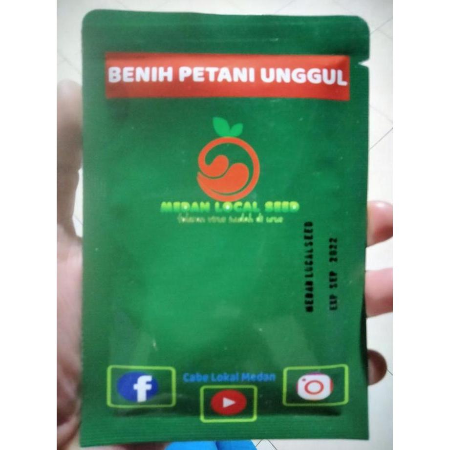 Benih Cabe Merah Keriting PATEN 10 Gram Lokal Medan - CMK PATEN - Bibit Cabai lokal medan paten aten