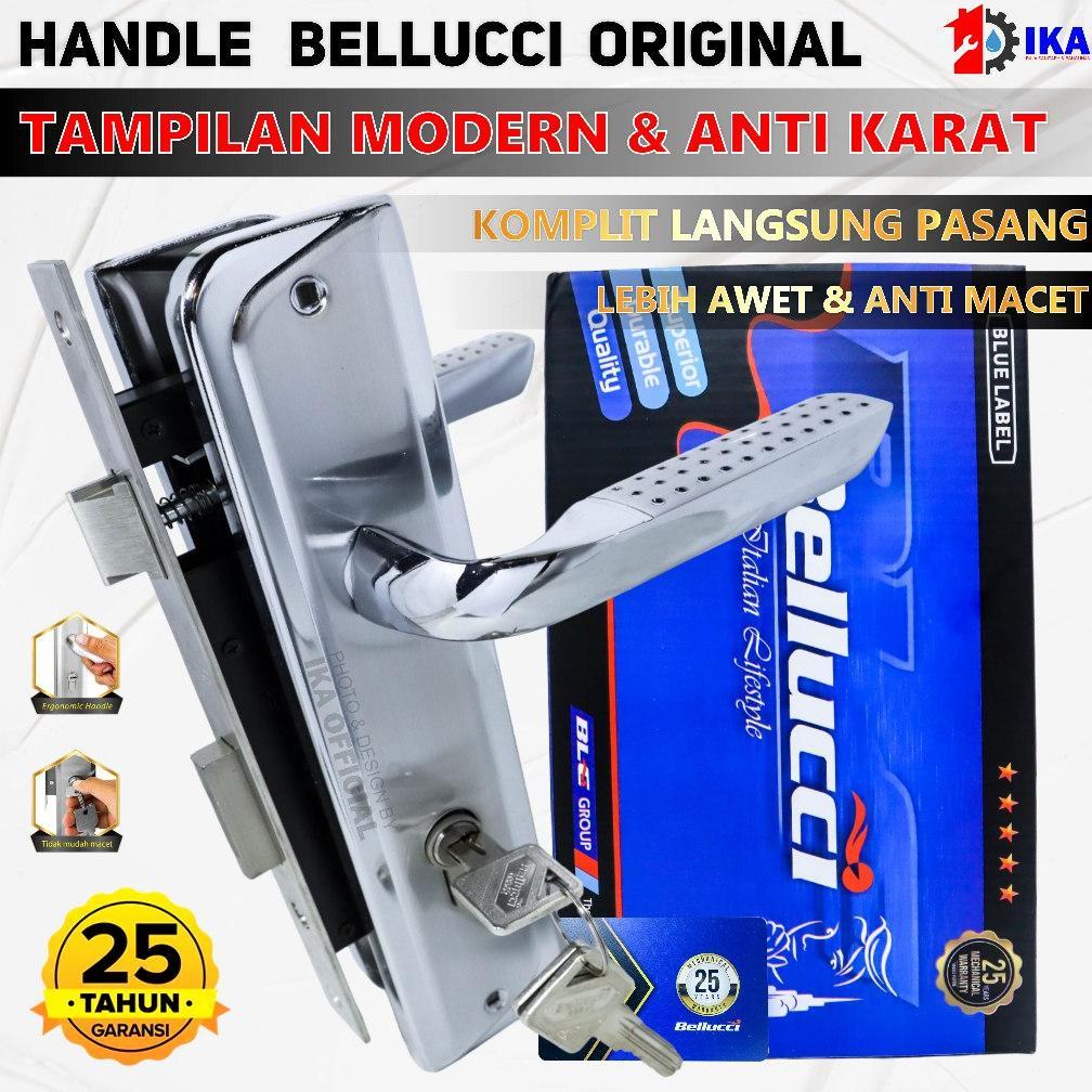 Kunci Pintu Besar Bellucci ASLI RESMI Handle Stainless / Kunci Pintu Besar Bellucci Asli Handle Besa