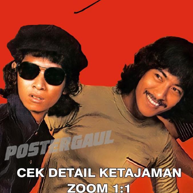 Poster XJumbo KOES PLUS : MUDA-MUDI 1973 #XJFJP269 - ukuran 51 x 75 cm