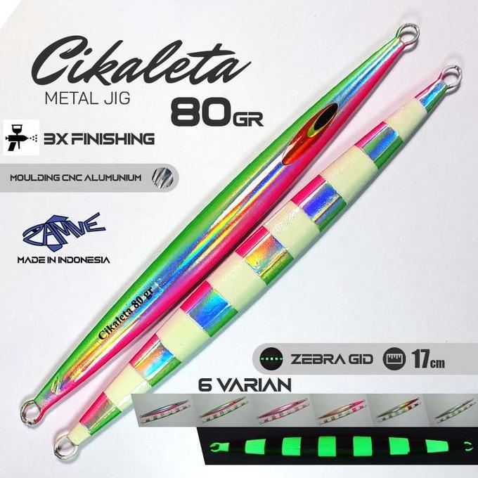 Metal Jig Zamve Cikaleta 80Gr Metal Jig 80Gr Metal Jig 80Gram