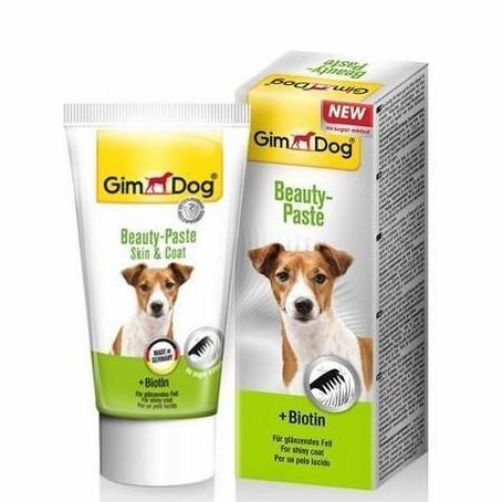 GIMDOG Beauty Paste Skin & Coat Biotin Vitamin Bulu Anjing 50gr