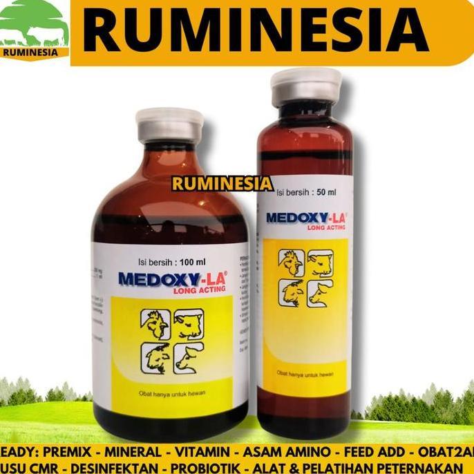 MEDOXY LA 100ML MEDOXY LA 50ML MEDOXY LA 20ML MEDION