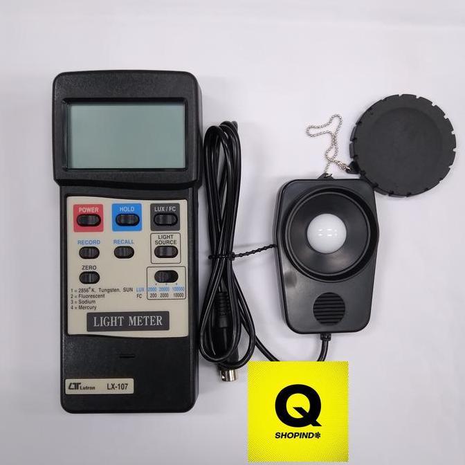 TERMURAH - Lutron LX107 / LX-107 / LX 107 / Digital lux meter / lux meter