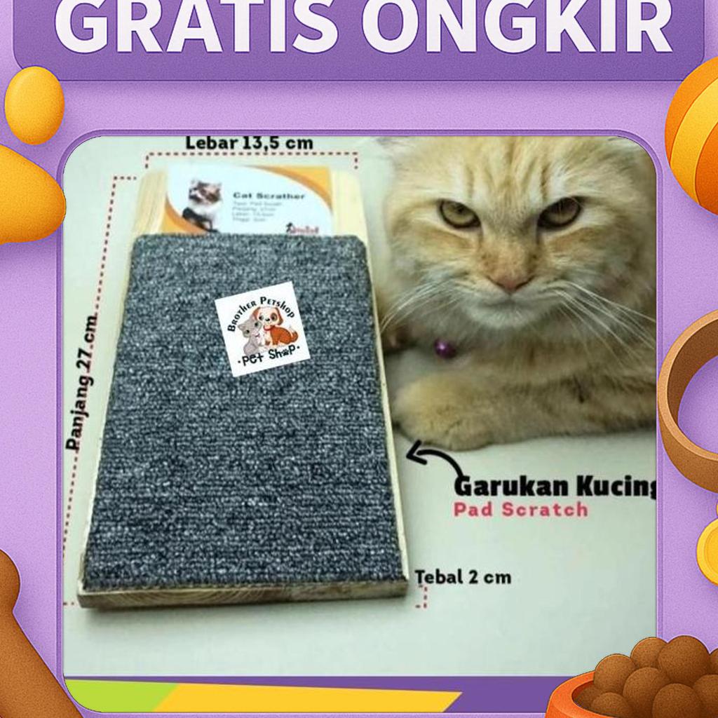 Cakaran Kucing Garukan Kucing Murah Kayu - Scratching Cat Kayu