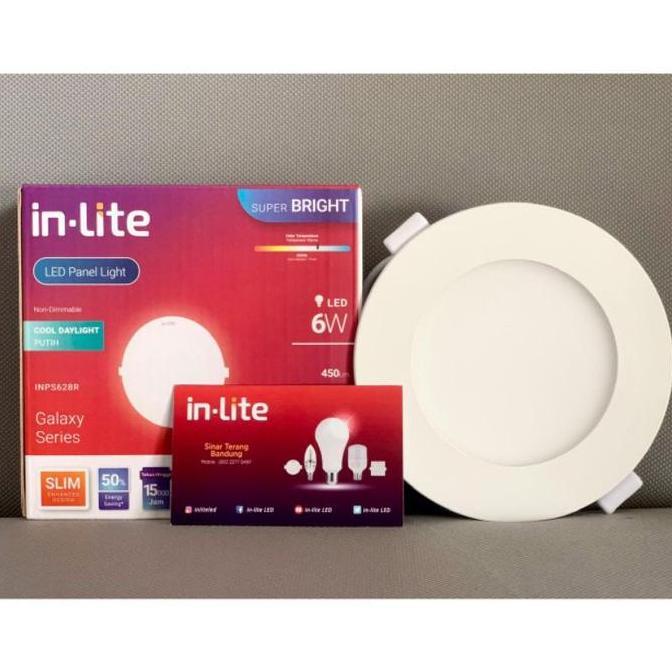 New- LAMPU DOWNLIGHT / PANEL LIGHT / LAMPU PLAFON LED INLITE 6