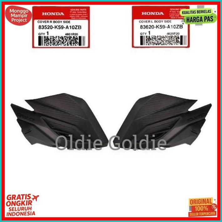 Berkualitas 83520-K59-A10Zb 83620-K59-A10Zb Cover Sambungan Body Kanan Atau Kiri Vario Vario 125 Esp