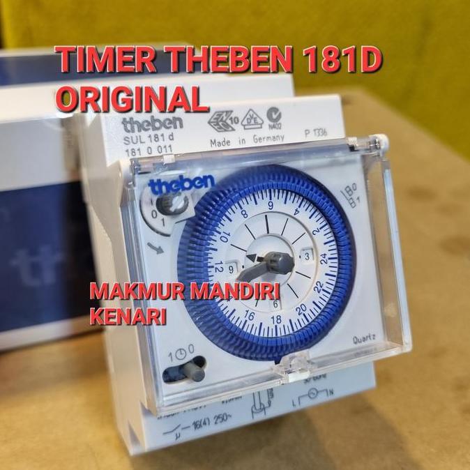 TIMER THEBEN 181D ANALOG ORIGINAL THEBEN / TIMER ANALOG 181D THEBEN Promo Premium