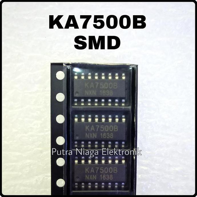(1) ic KA7500 SMD / KA7500B SOP16 KA 7500 putran1a