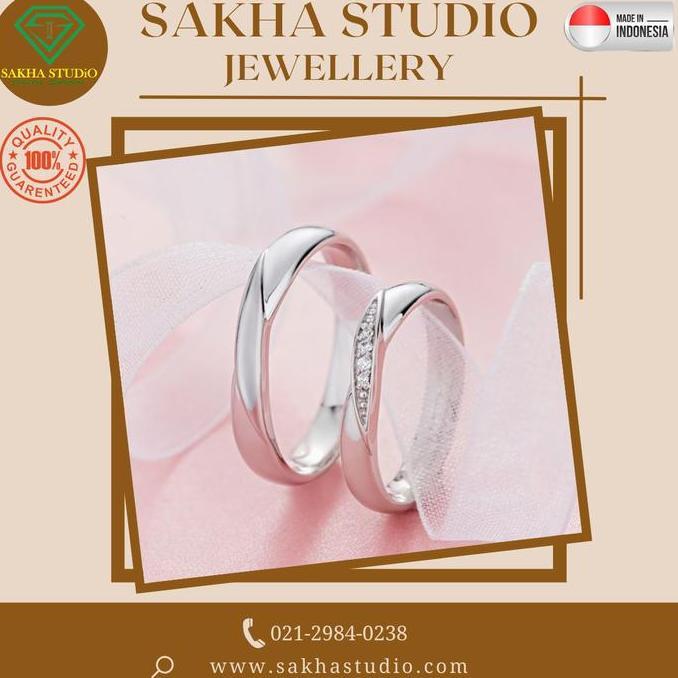 Cincin Tunangan Kawin Silver 925