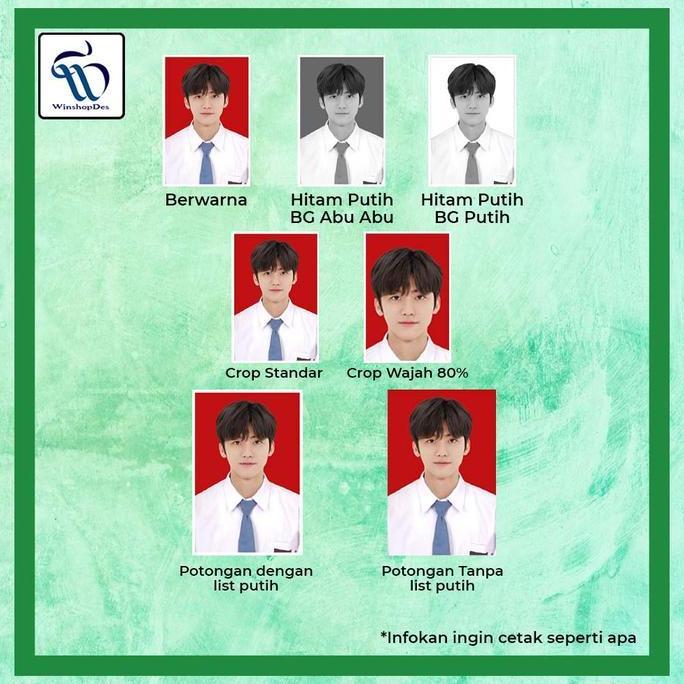 CETAK PAS FOTO 2X3 , 3X4 , 4X6 / CETAK FOTO MURAH (BAHAN DOFF) Kertas