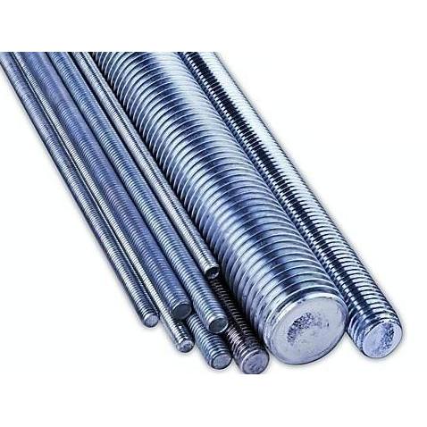 AS DRAT M20 x 1 meter Long Drat M20 besi Galvanized Asdrat 20mm Thread Rod