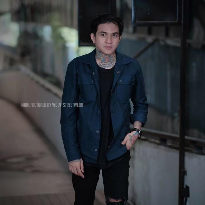 Dreeland X Wolv - Jaket Trucker Semi Parka Pria Wanita Terlaris Best Quality 100% Original